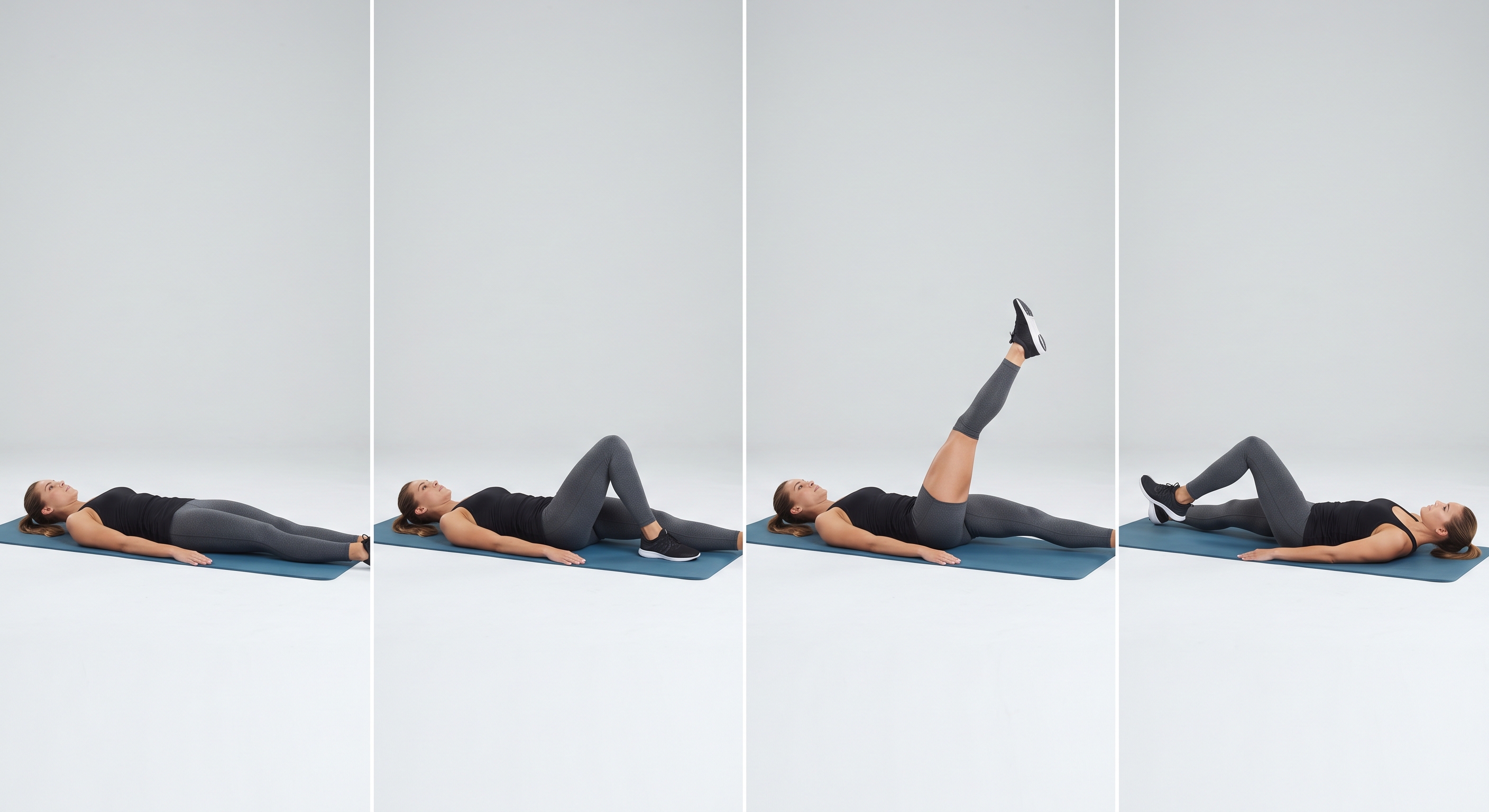 Straight leg raise exercise for knee osteoarthritis